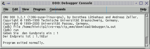 DDD-Konsole