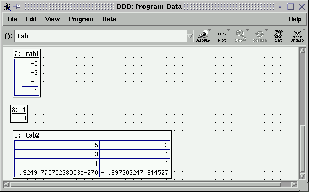 DDD-Datenfenster